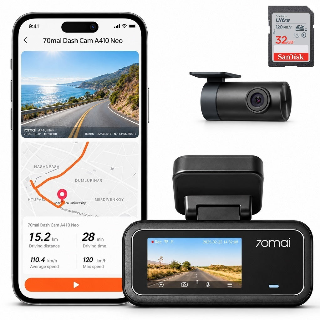 70MAI Dash Cam 2.5K A410 Neo