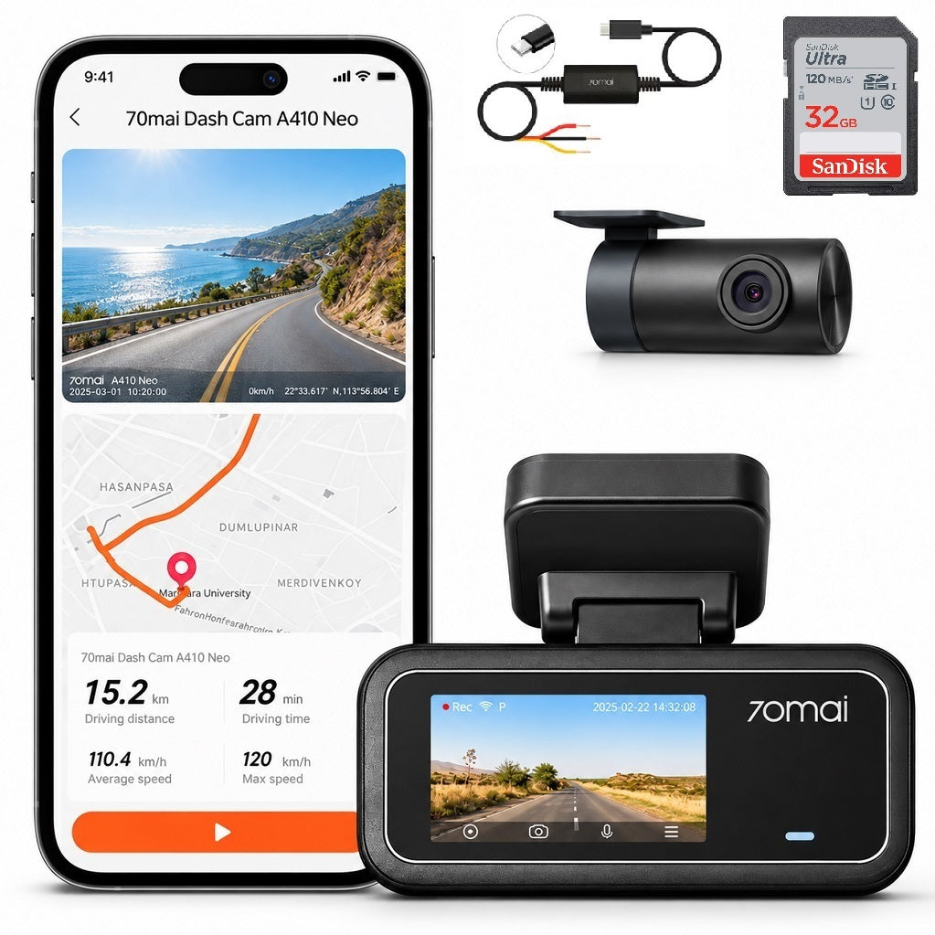 70MAI Dash Cam 2.5K A410 Neo