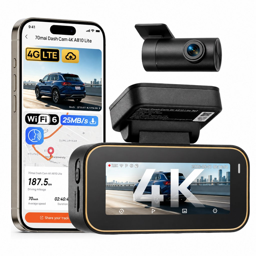 70MAI Dash Cam 4K A810 Lite