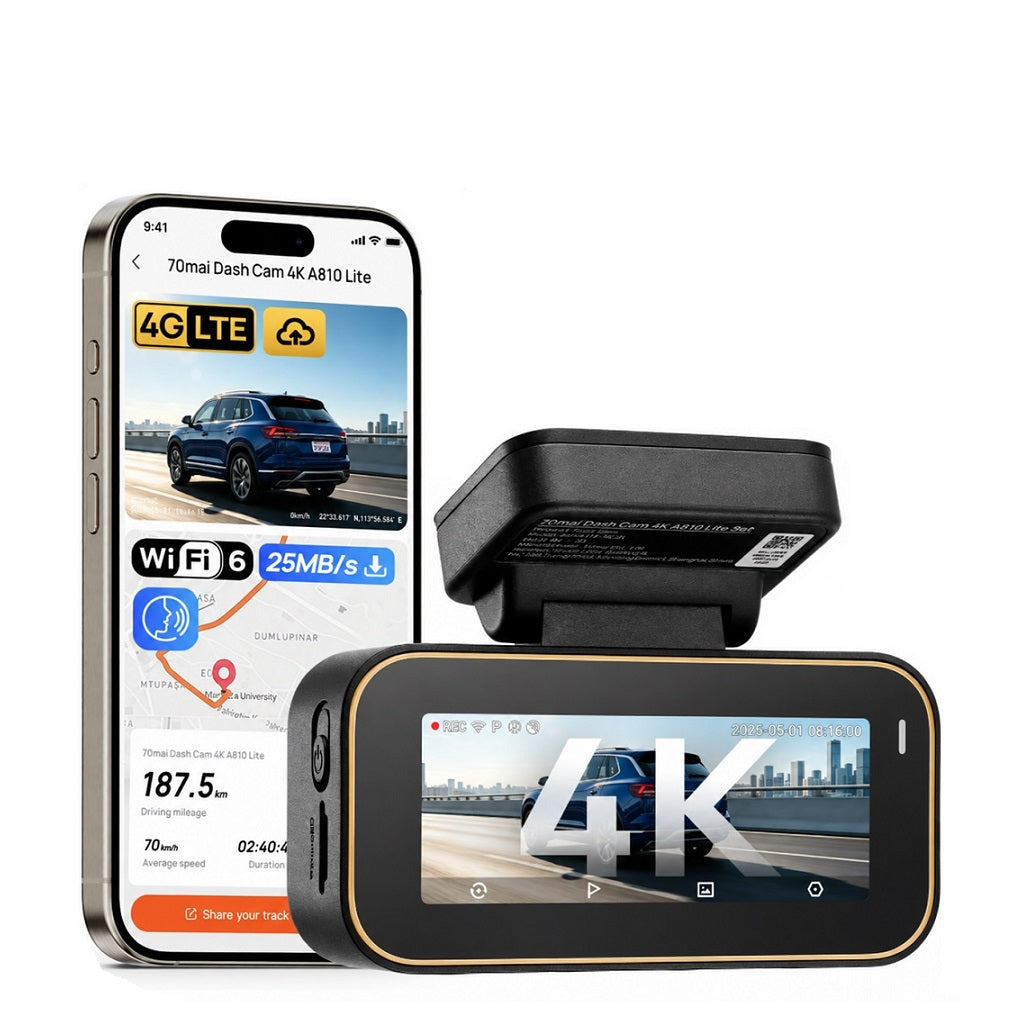 70MAI Dash Cam 4K A810 Lite