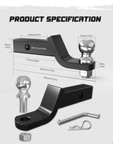 Hitch Ball Mount