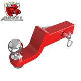Hitch Ball Mount - Red (with Ball)