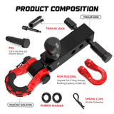 Shackle Hitch Receiver Kit (Front)