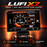 LUFI X7 OBD2 Digital Gauge