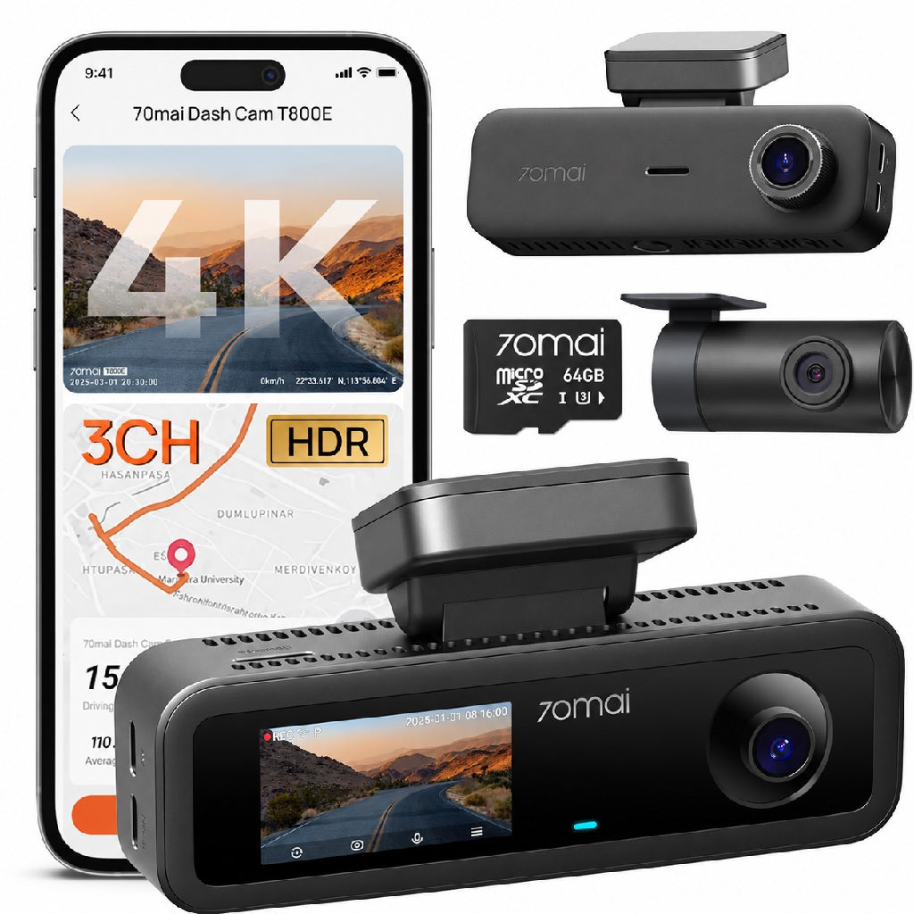 70MAI Dash Cam 4K T800E